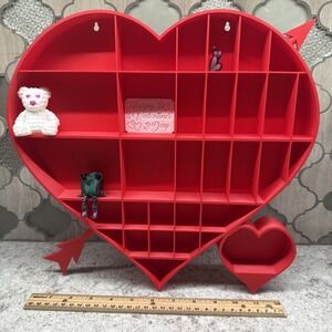 Valentines Heart Trinket Shelf Tray Display 1:12 Miniatures Minis Love 3D print